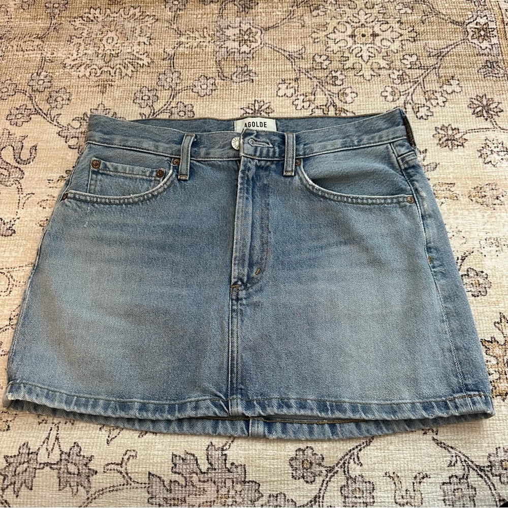 Agolde mini Jean Skirt
